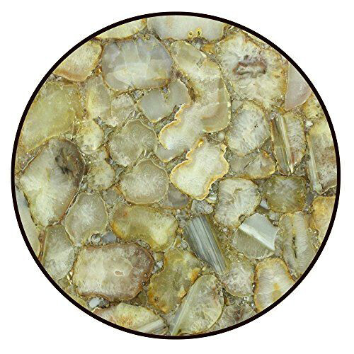 Agate Coffee Side Table Top Natural Stones Handmade Valantine day gift
