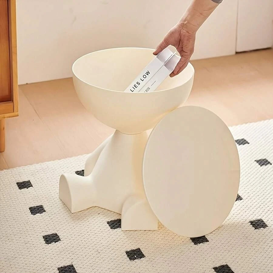 NEW Bear-Shaped Plastic Side Table Storage Display Home Decor FREE SHIPPING