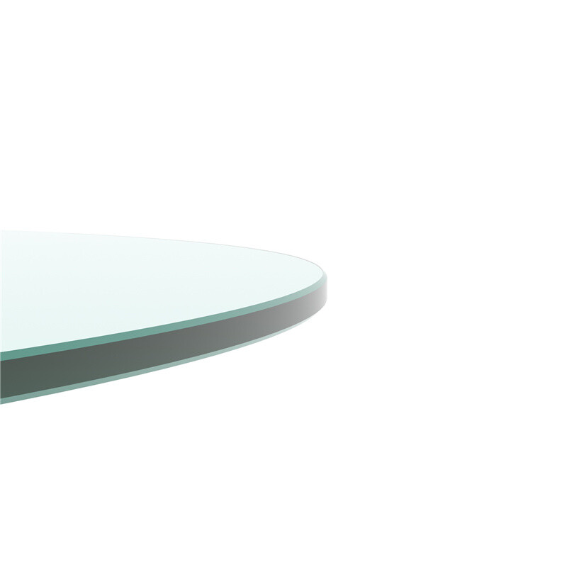 20″-36″ Inch Round Tempered Glass Table Top 1/4″ Inch Thick Flat Polished Edge