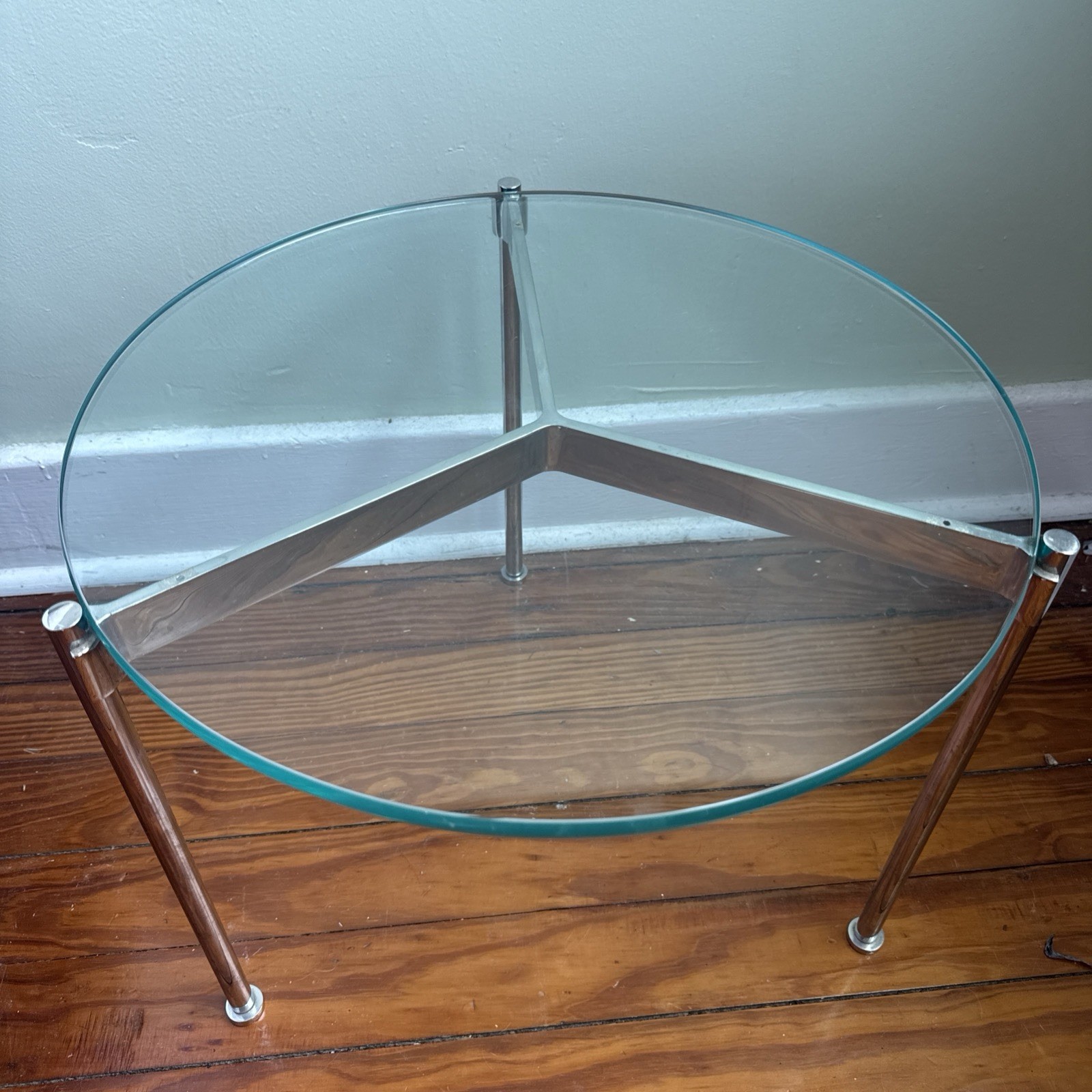 Vtg 70s Ward Bennett Claw Side Table Brickel Associates Minimalist Industrial