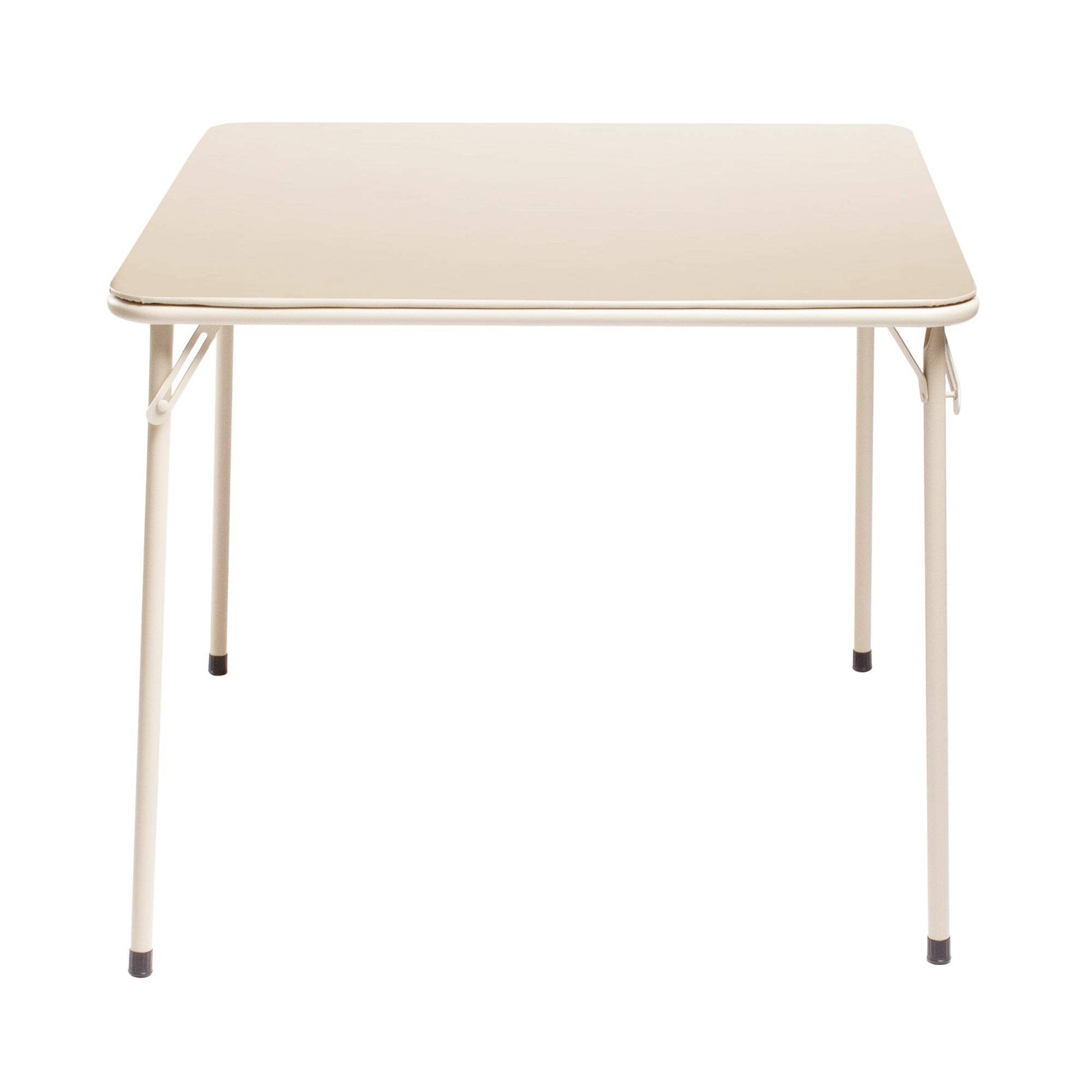 Homy Casa FERN Folding Square Card Table, 31.5″ x 31.5″, Easy-Clean PVC Top with