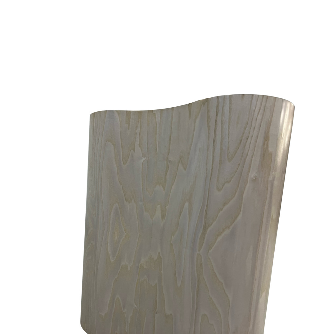 Arteriors Jojo Side Table Contemporary Wood W20in D17in H23in Beige Home Decor