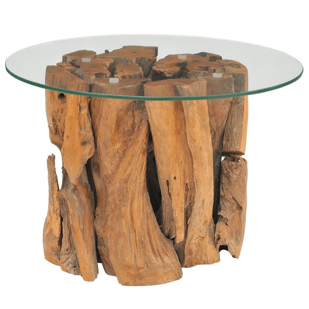 Coffee Table Solid Teak Driftwood 23.6