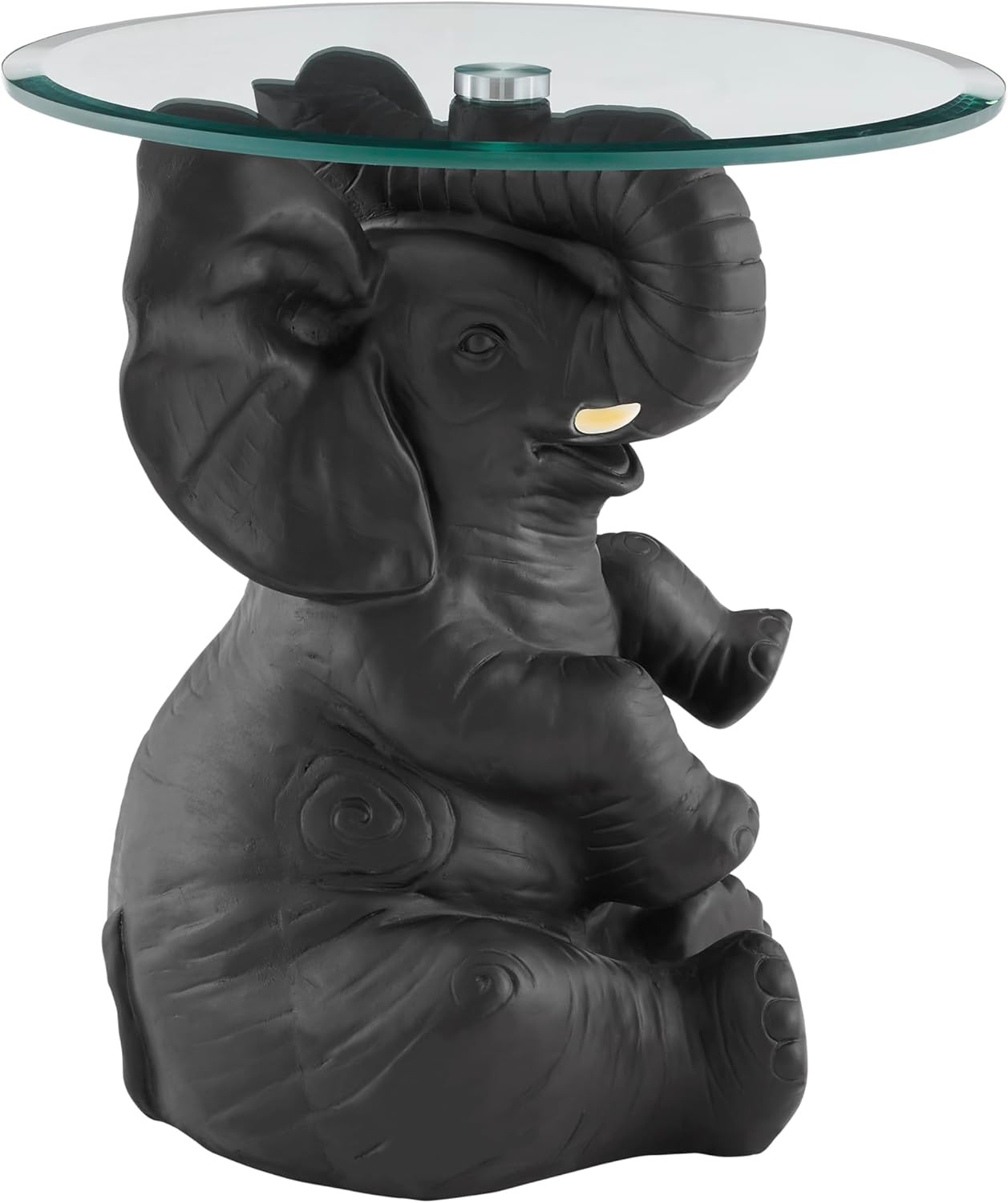 Pach Elephant Gray Side Accent Table for Stylish Home Decor