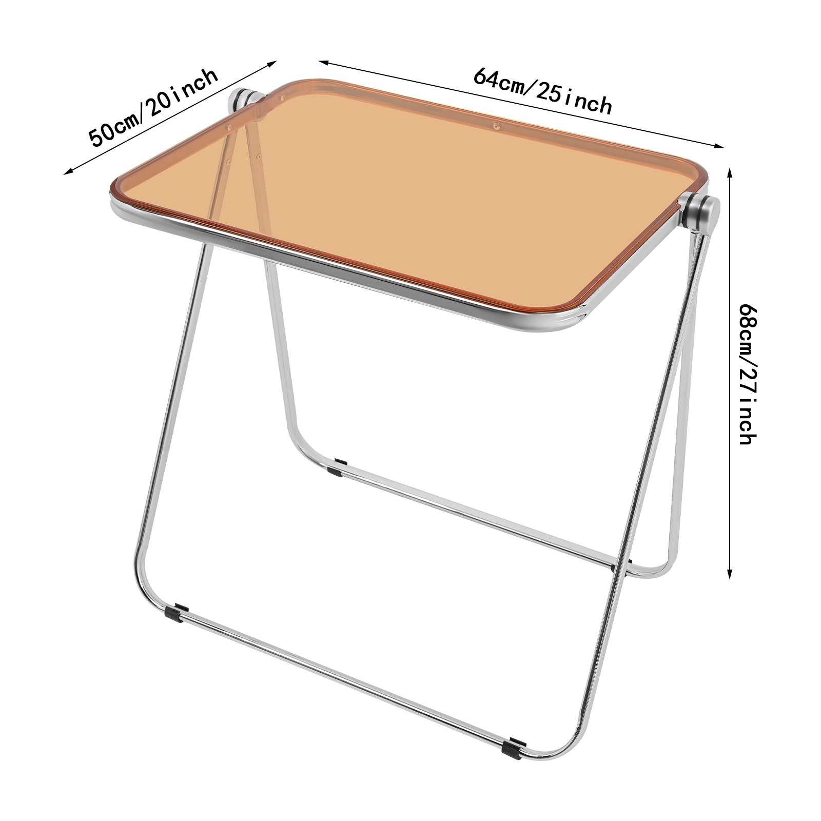 Indoor Folding Side Table Modern Small Computer Storage Desk For Home Office