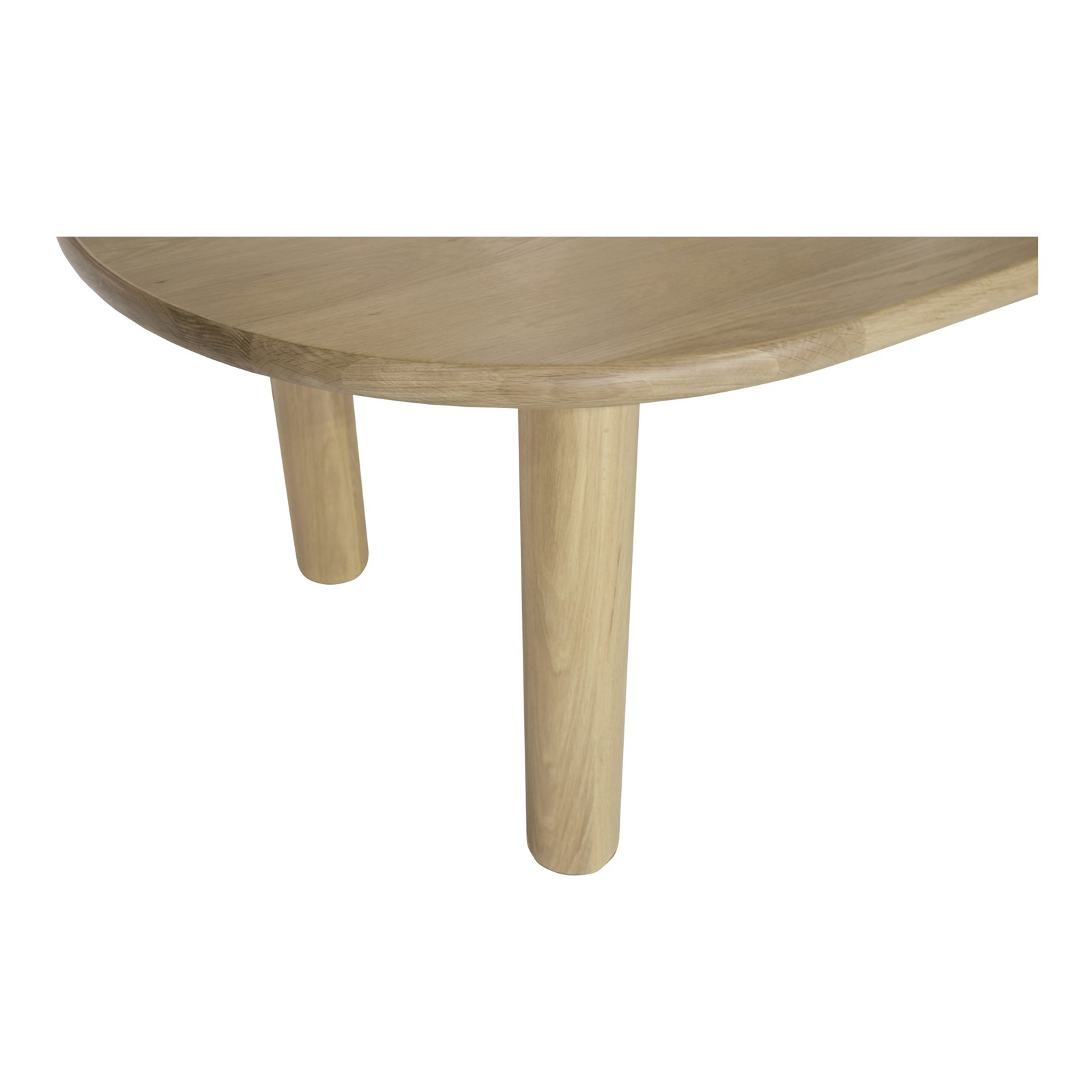 Moe’s Home Collection MILO Wood Dining Table Natural Color