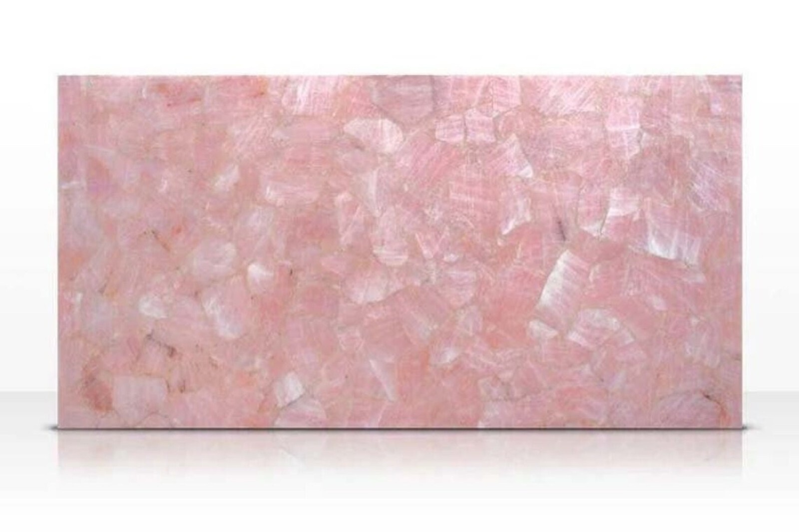 Rose Quartz Office Side Table , Pink Coffee Table Top , Epoxy Center Table Top