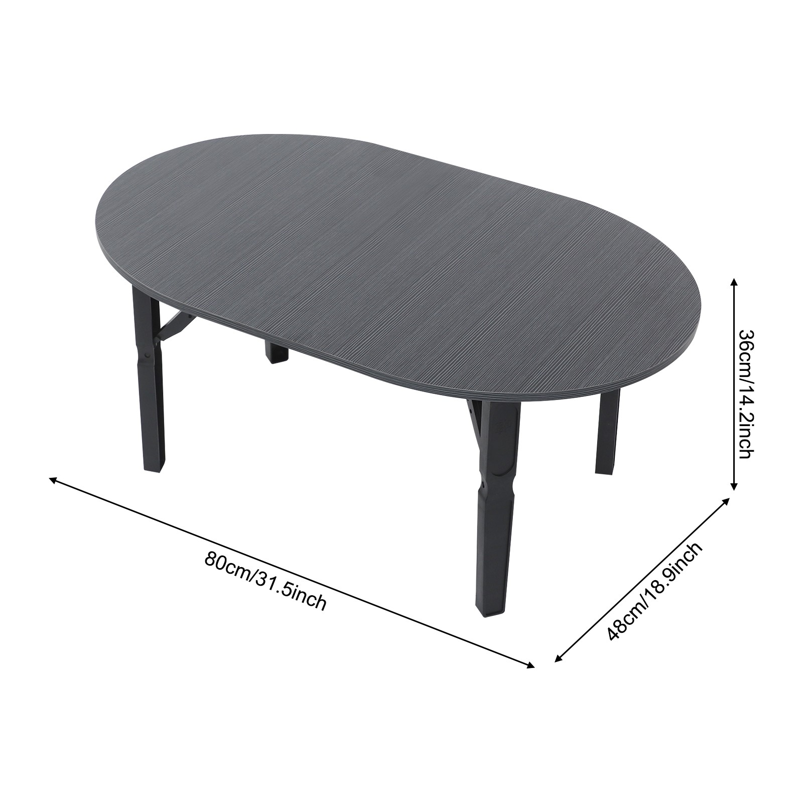 Portable Folding Coffee Table Foldable Small Coffee Table for Living Room