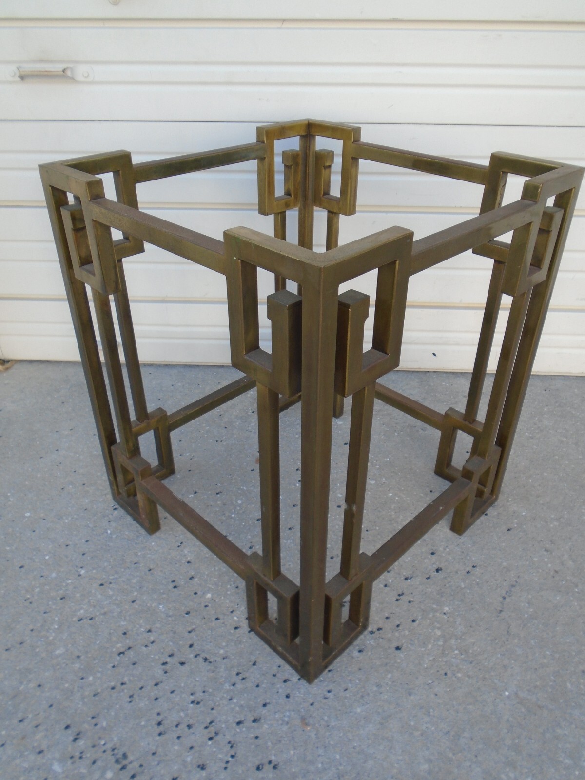 Art Deco Table Coffee Side Center Greek Key Hollywood Regency Mastercraft STY