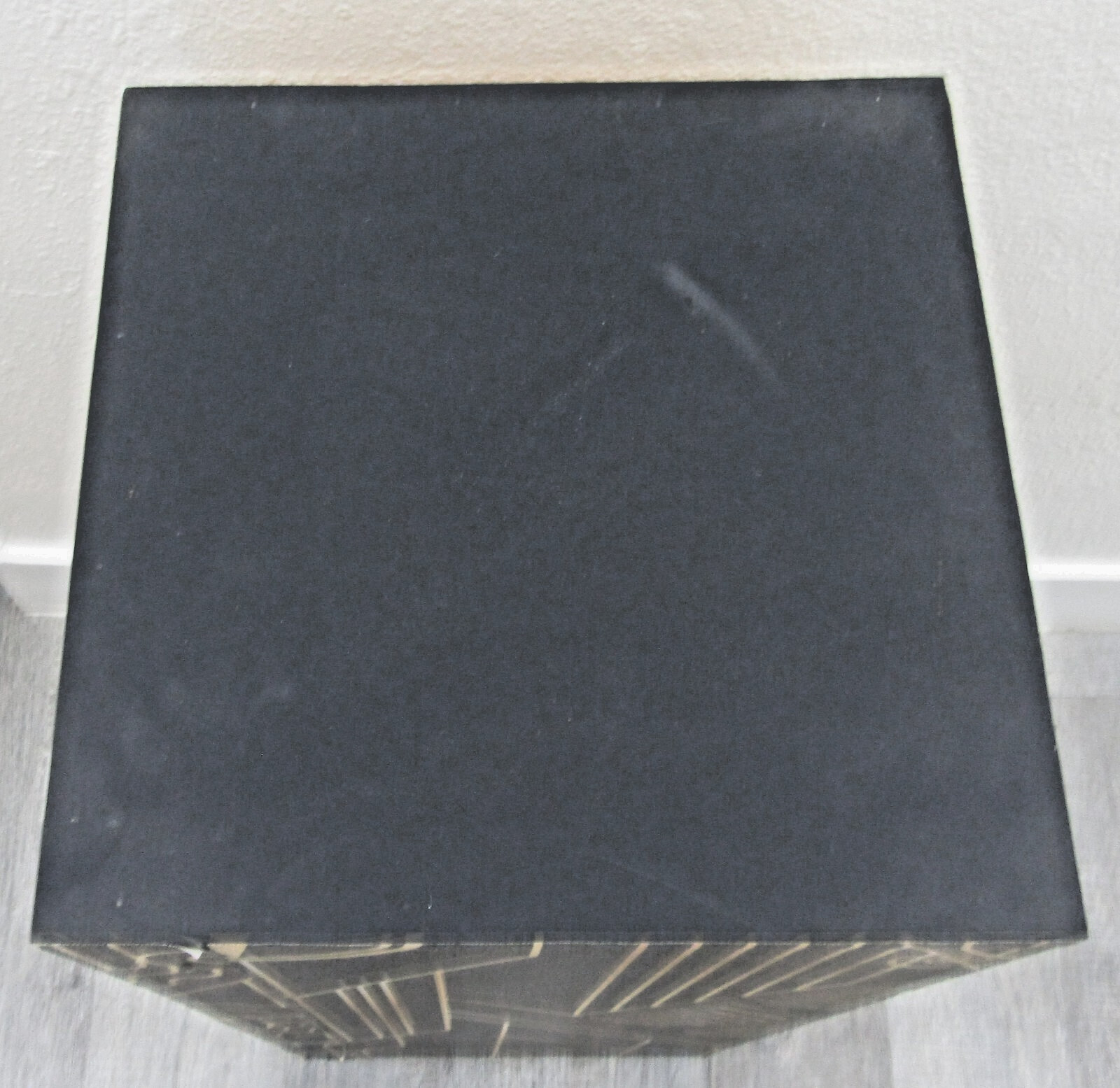 Art Deco Design Wood Pedestal or Plant Stand 36″ Tall