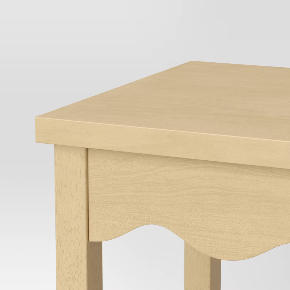 Wavy Accent Table Natural – Room Essentials
