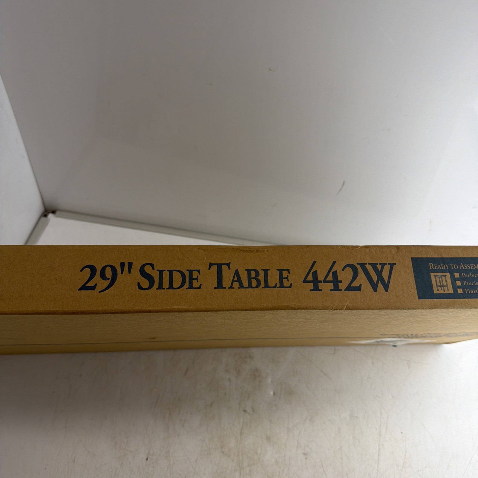 Whittier Wood Products 29” Side Table 442W Real Wood Ready To Assemble New