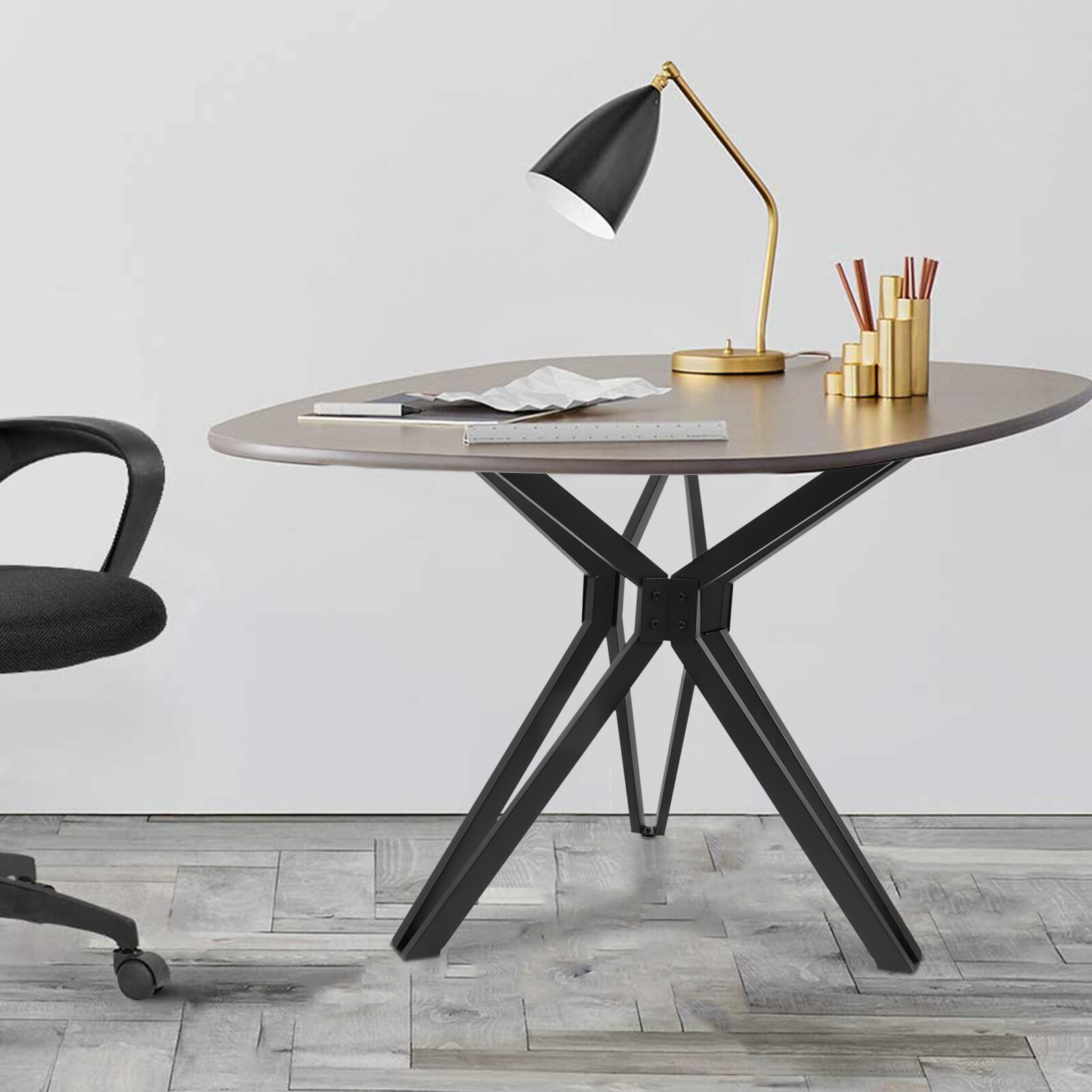 Modern Table Base Pedestal Dinning Table Legs with Suction Cups Free Standing US