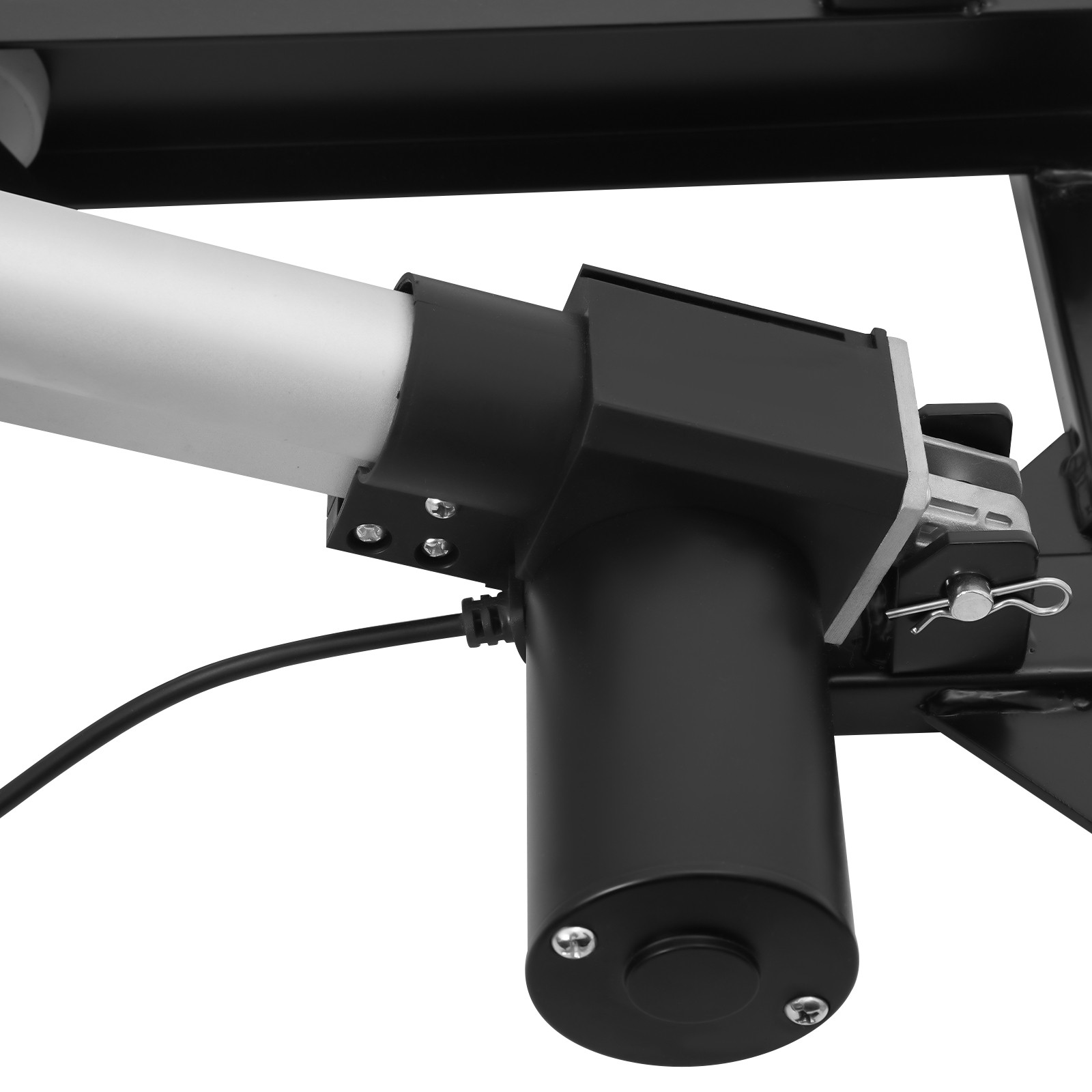 350LB Electric Scissor Lift Table with Remote Control, Adjustable Height