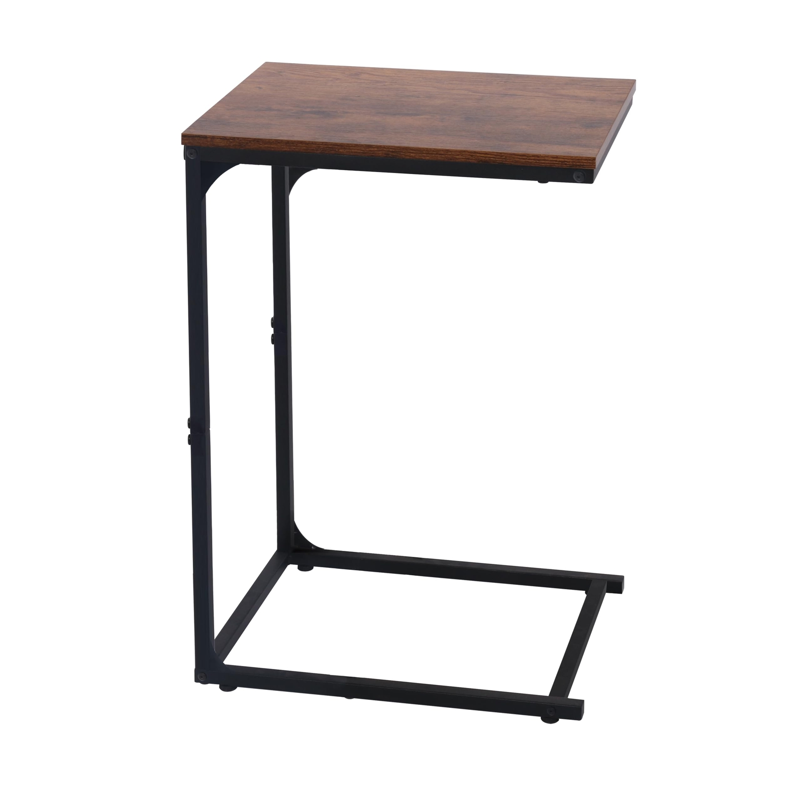 C Shaped End Table Slide Under Couch Table End Table for Living Room& Bedroom…