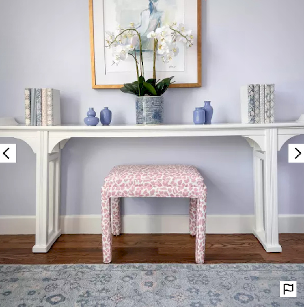 Ballard Designs Ananda Console Table – White
