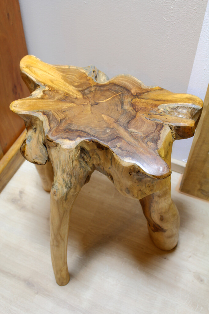 Side Table Wood Root Wood Teak Wood Root Table Flower Stool Solid Natural