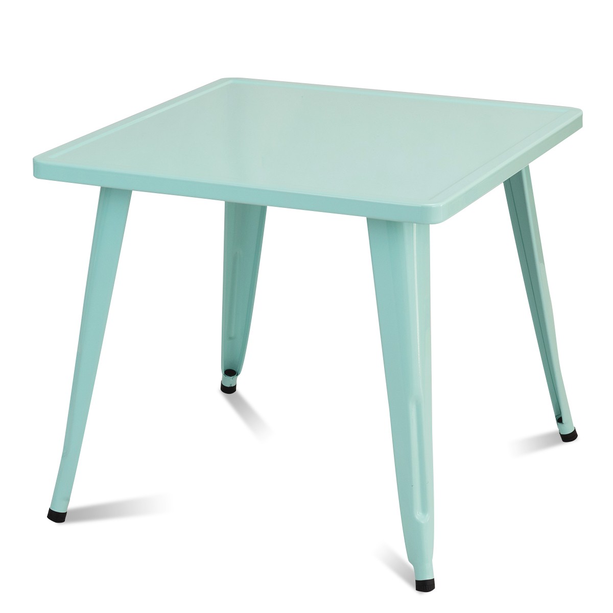 Kids Steel Square Table 27″ Children Play Learn Activity Table Indoor/Outdoor