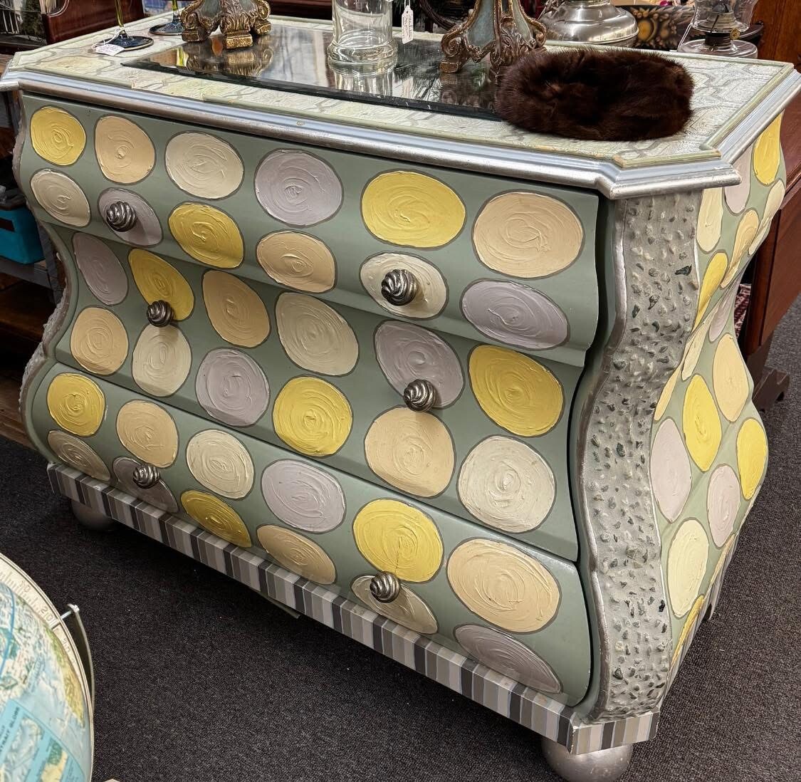 Mackenzie Childs Sea shore Bombay Chest – Large – Retired-