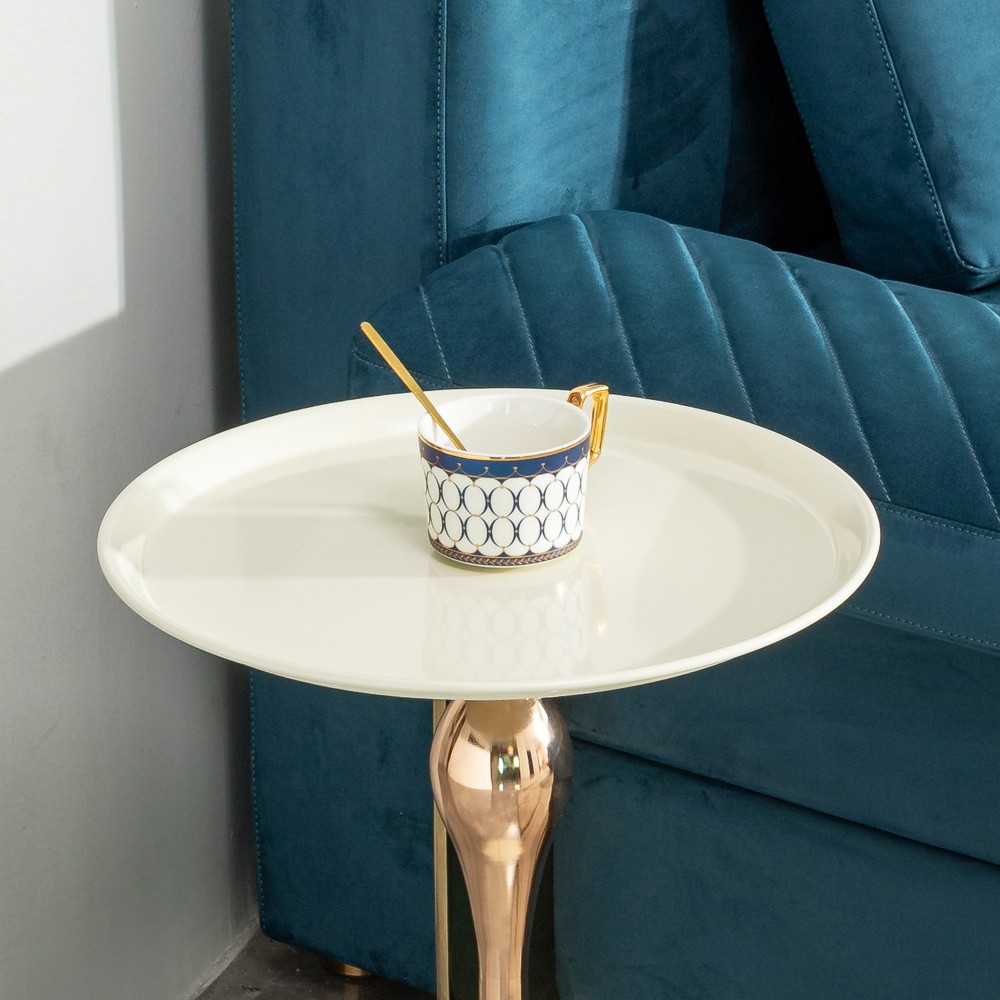 small round side table for small space ,Cocktail Table,Small Coffee Table