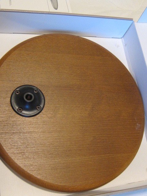 Ekornes Stressless Swing Round Table TEAK STAIN Made In Norway – New in box