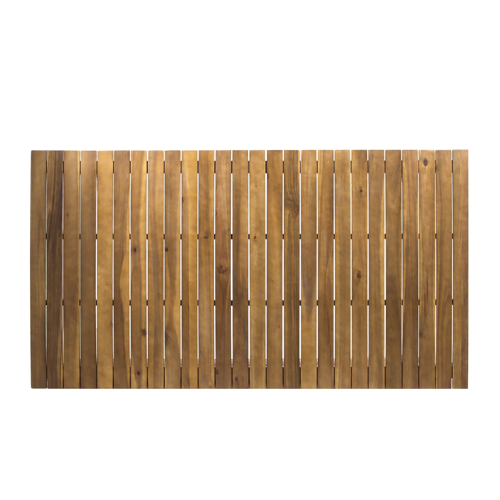 Acacia Wood Outdoor Dining Table 68.5″W x 37.5″D x 30″H