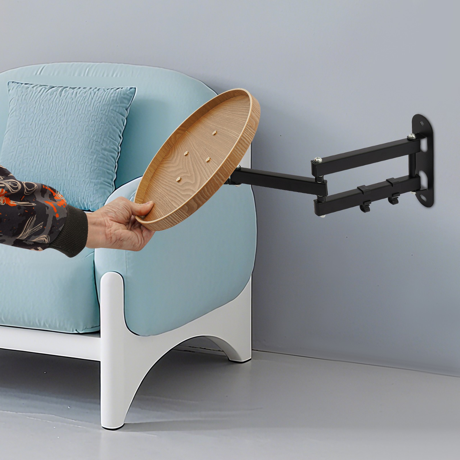 Wall Mounted Folding Table Foldable Wall Table, Foldable Sofa Table Coffee Table