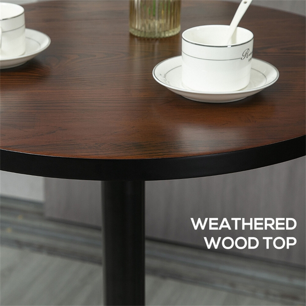 Coffee Table Rust-resistant Metal Frame for Extra Sturdy and Stable Support