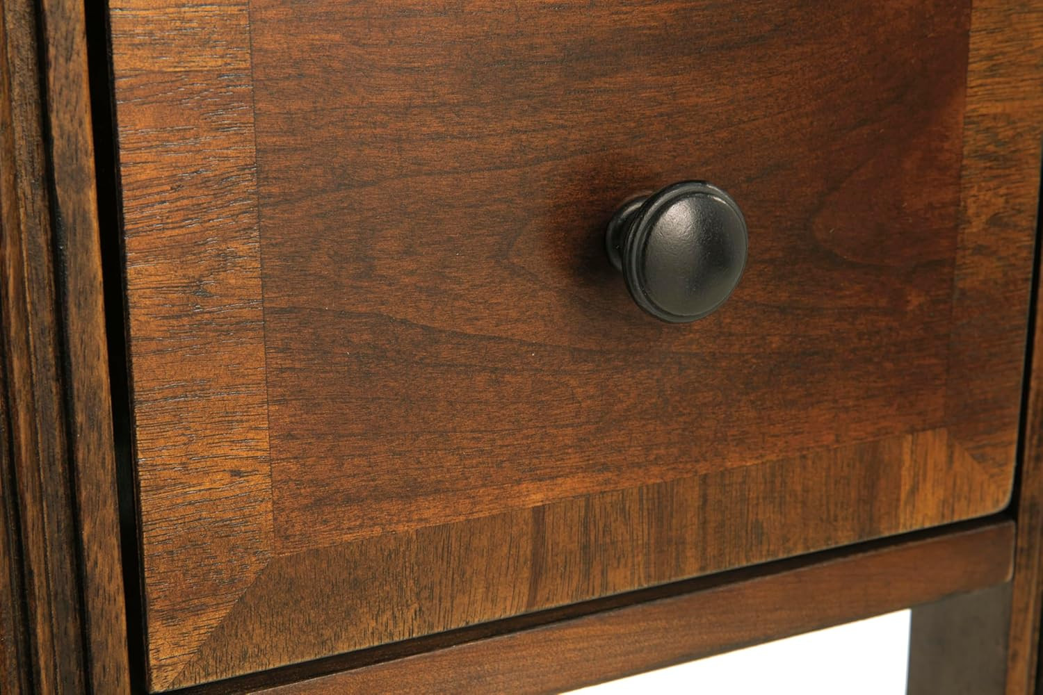 Breegin Rustic Wooden Side Table – Elegant Brown End Table for Any Room