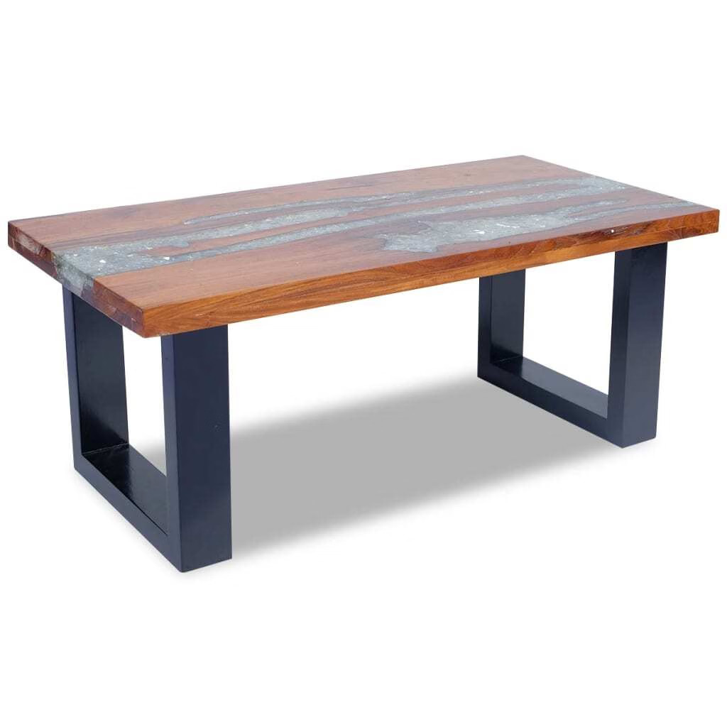Coffee Table Teak Resin 39.4″x19.7