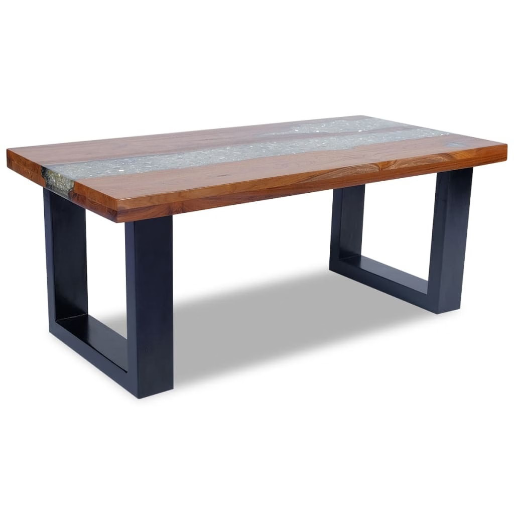 Coffee Table Teak Resin 39.4″x19.7