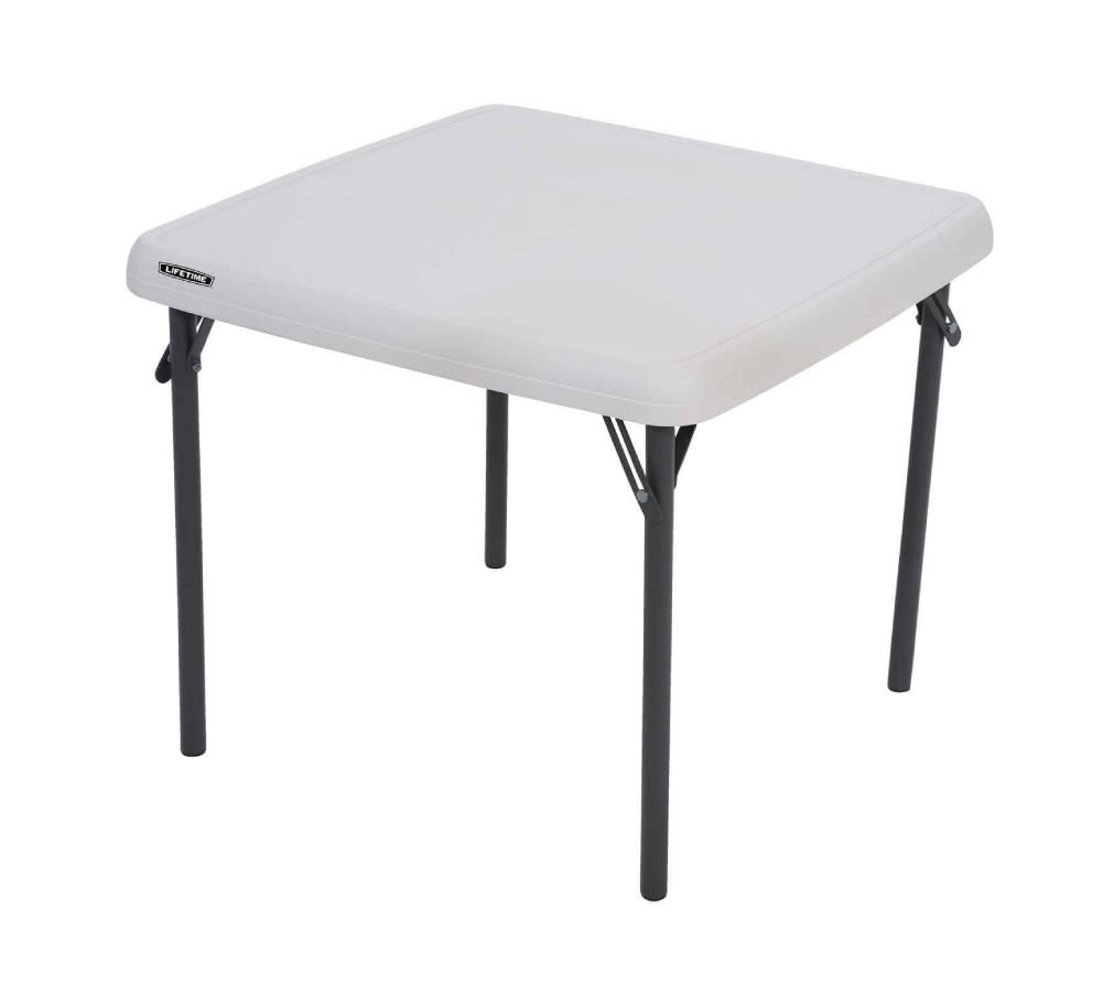 80425 Kids Folding Table, Almond, 24″