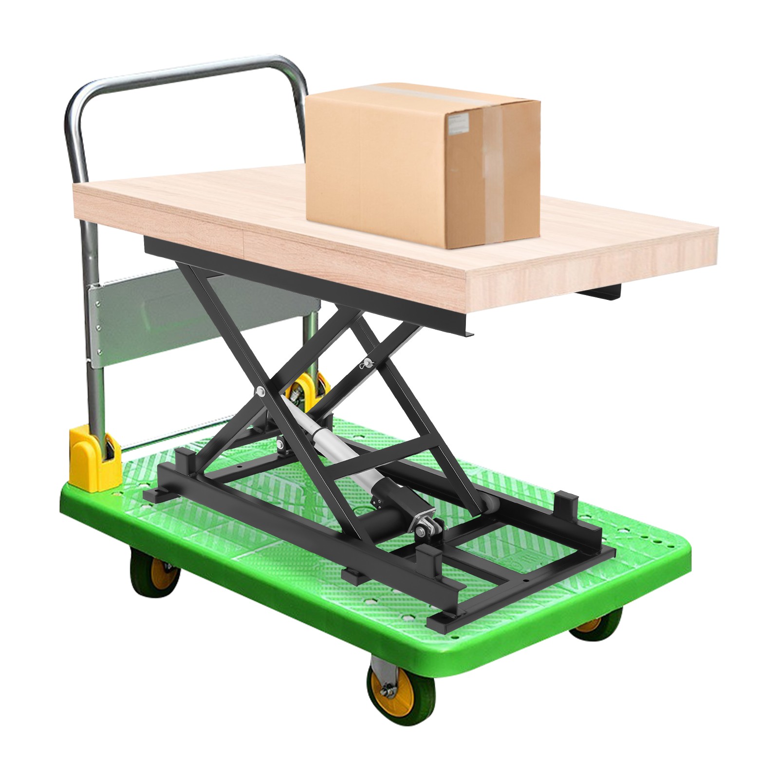 350LB Electric Scissor Lift Table with Remote Control Adjustable Height