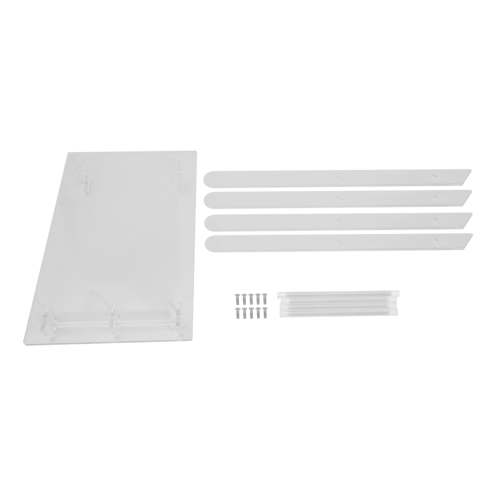 Foldable Acrylic Computer Stand Folding Coffee Table For Living Room Bed Room
