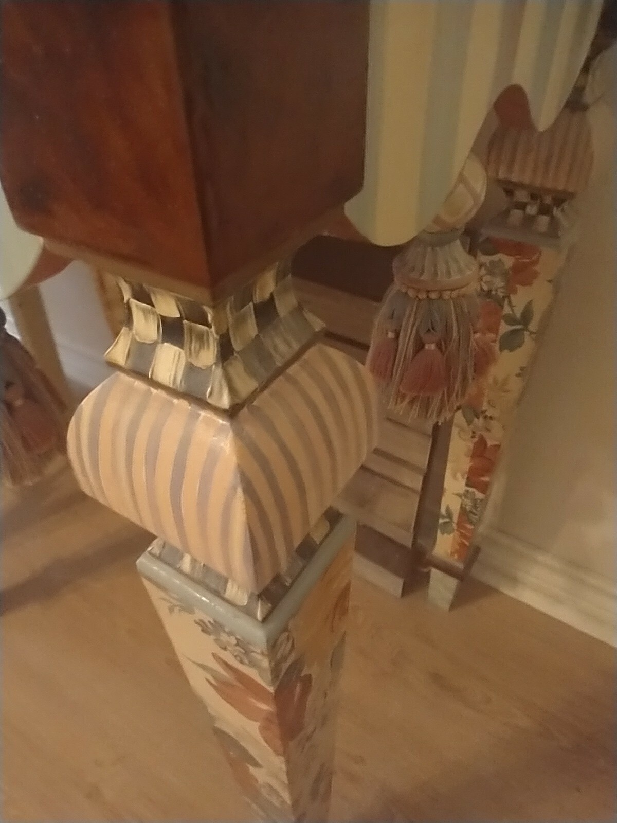 Mackenzie Childs Tassel Table – MINT condition!