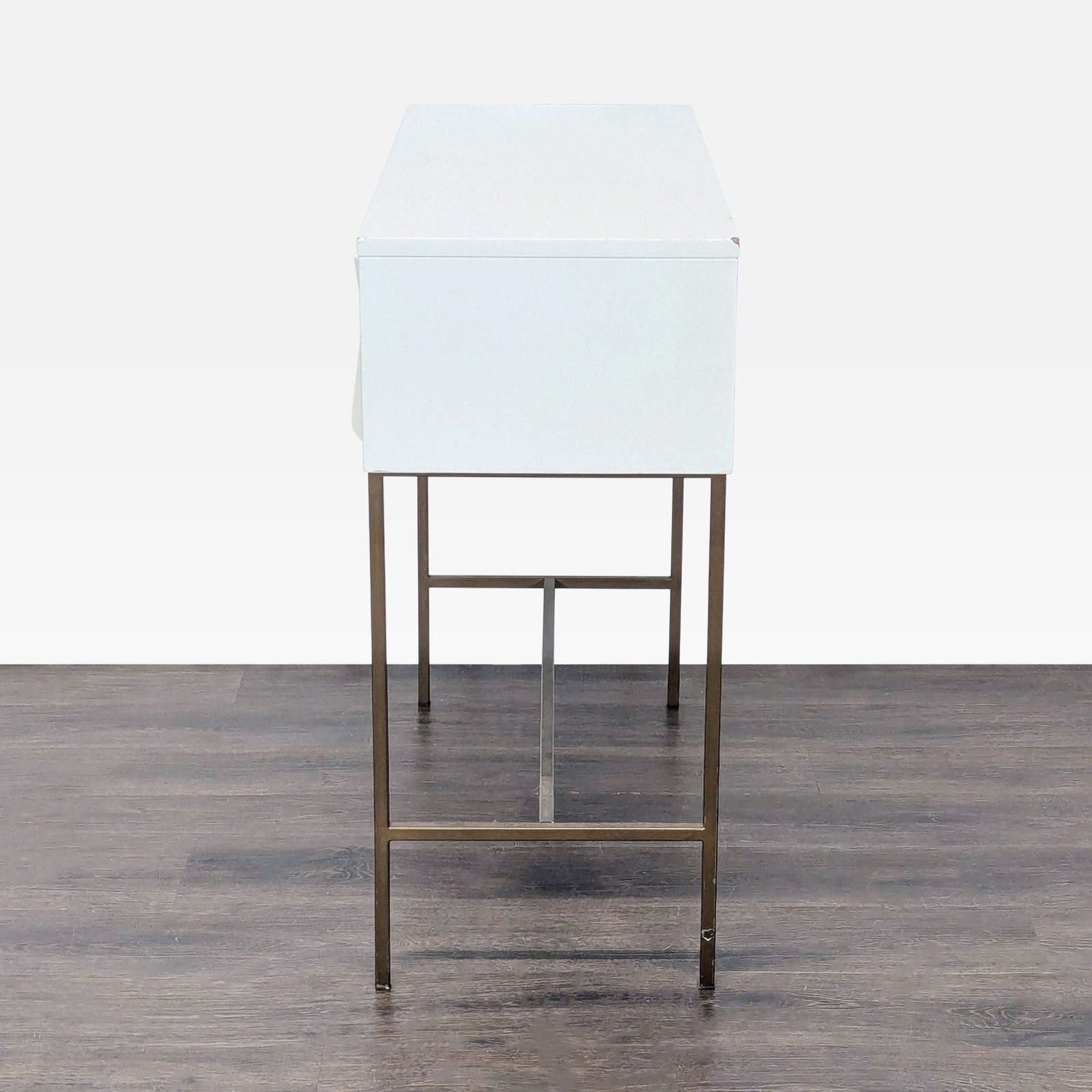 West Elm Sculpted Geo Console