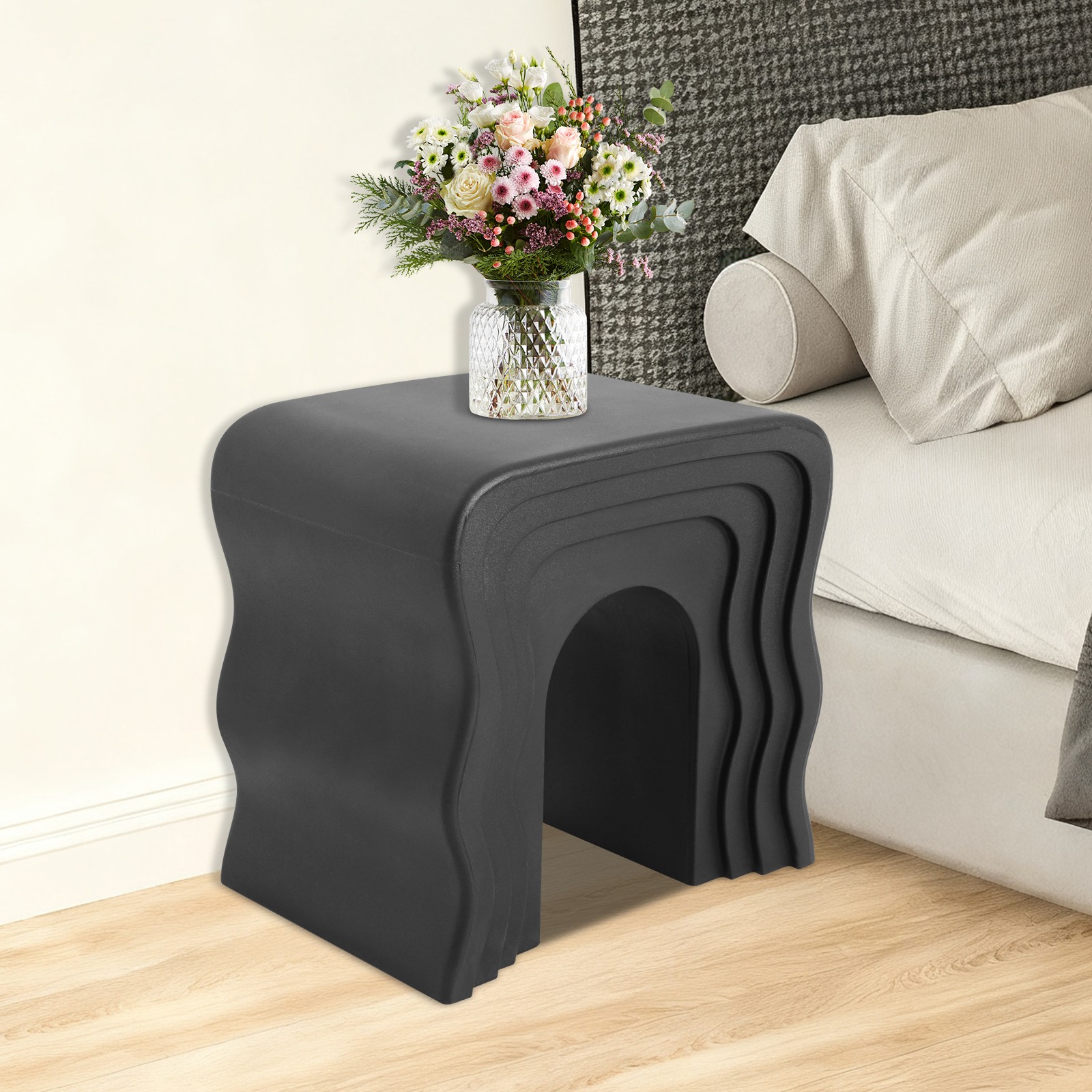 Creative Side Table Free Standing Sofa Side Table Bedside Table Load 300kg