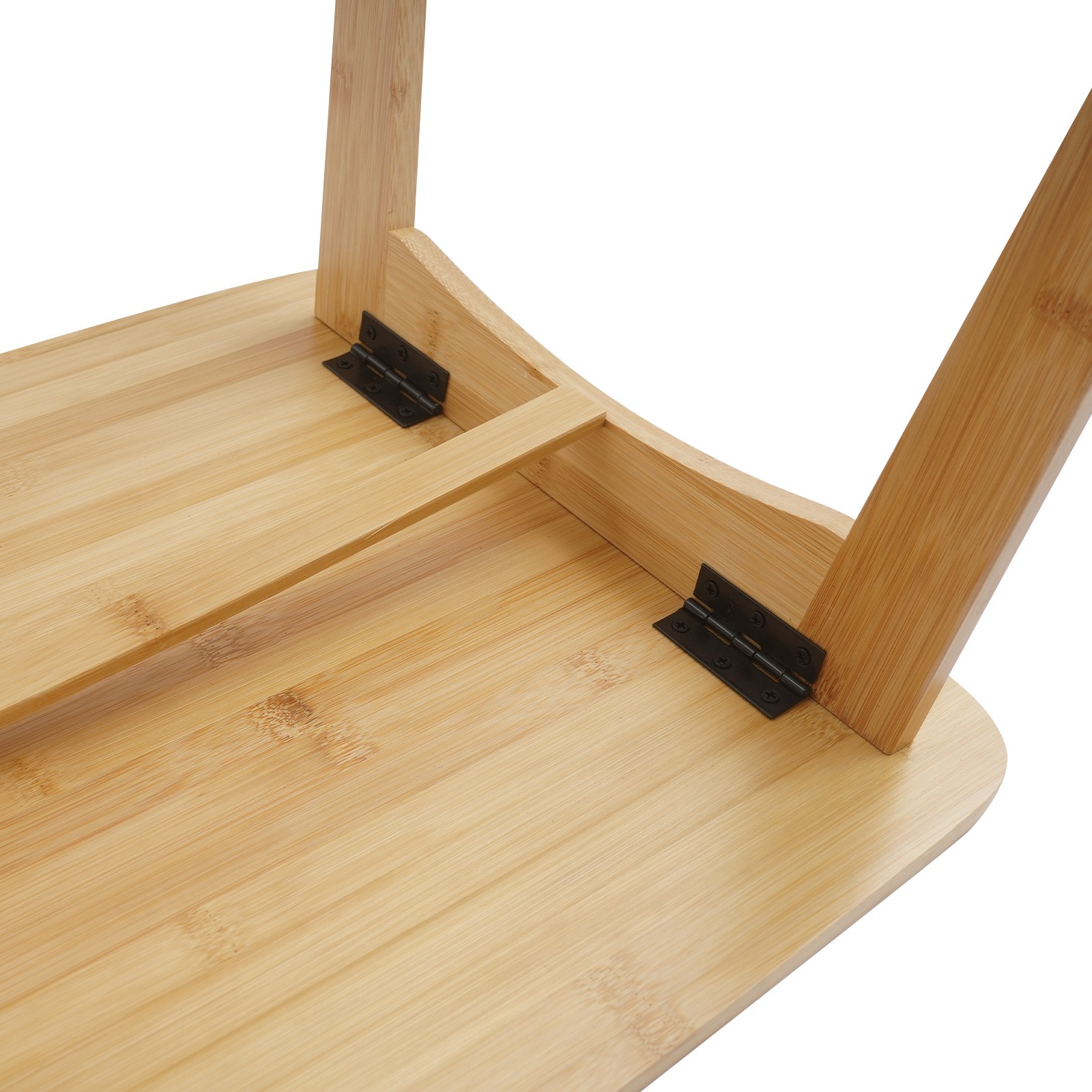 Folding Bamboo Table Foldable Floor Table Coffee Table for Sitting on The Floor