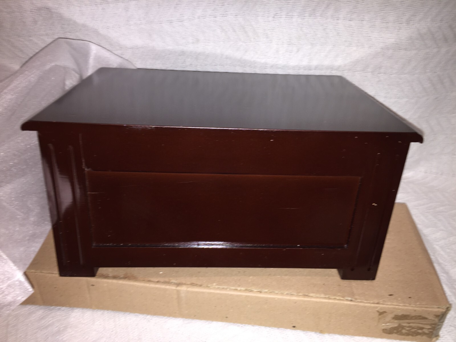 Home & Garden Party “Hamilton” 27in x 14in x 10in Brown Accent Table Sku #43004