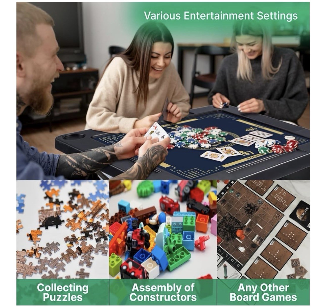 Queensell Foldable Table