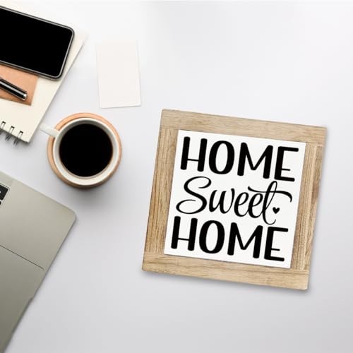 Housewarming Gifts, Home Sweet Home Sign, Front Door Decor, Wooden Box Color12