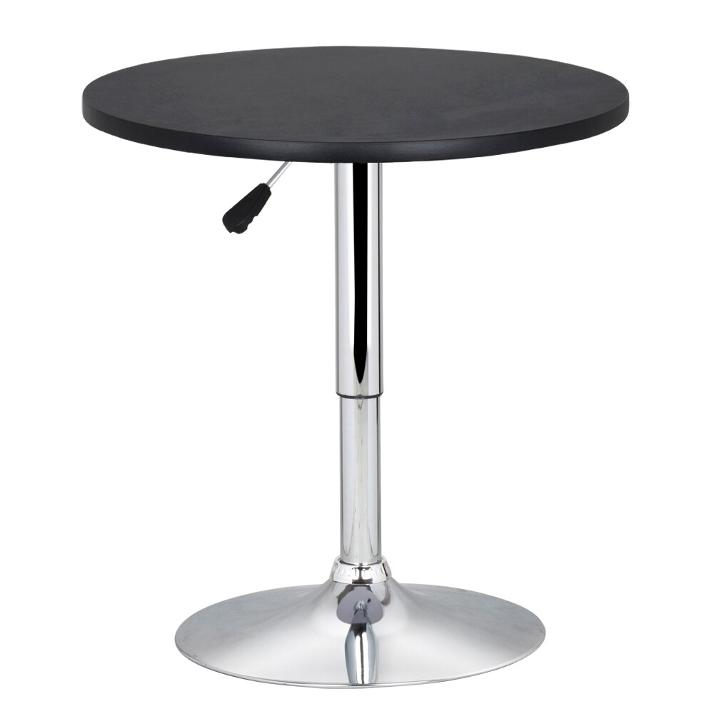 Modern Pub Table Bar Table Adjustable Height Round Bar Table for bistro cafe