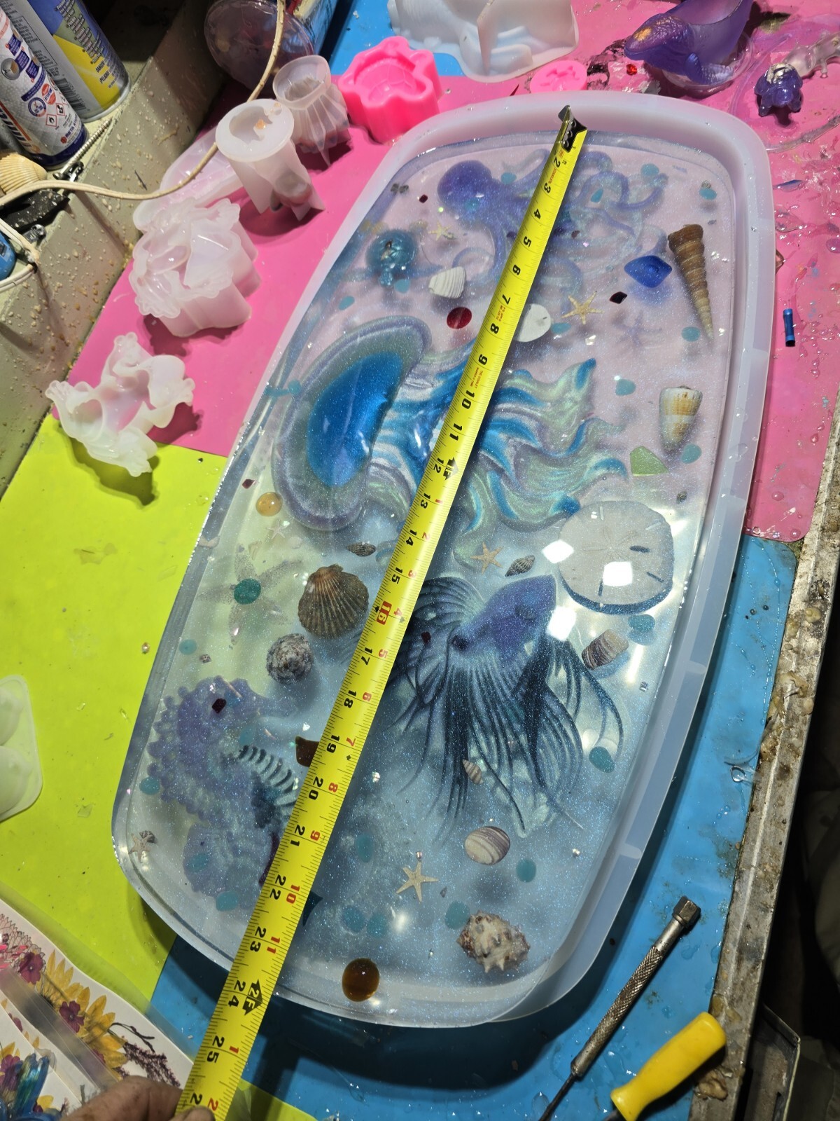 Customer Epoxy Table