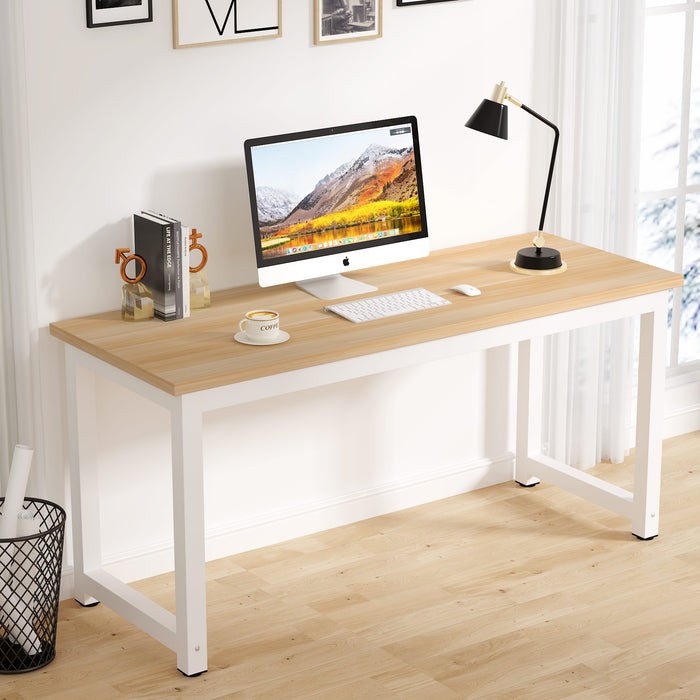 63″ Large Office Desk Computer Table Study Writing Desk Workstation for Home