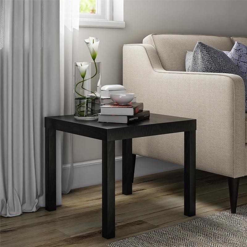Side ＆ End Tables PVC Construction Minimal Assembly Indoor Use Wood Finish Hot