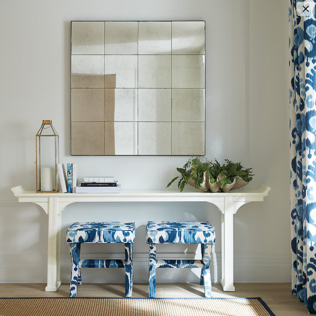 Ballard Designs Ananda Console Table – White