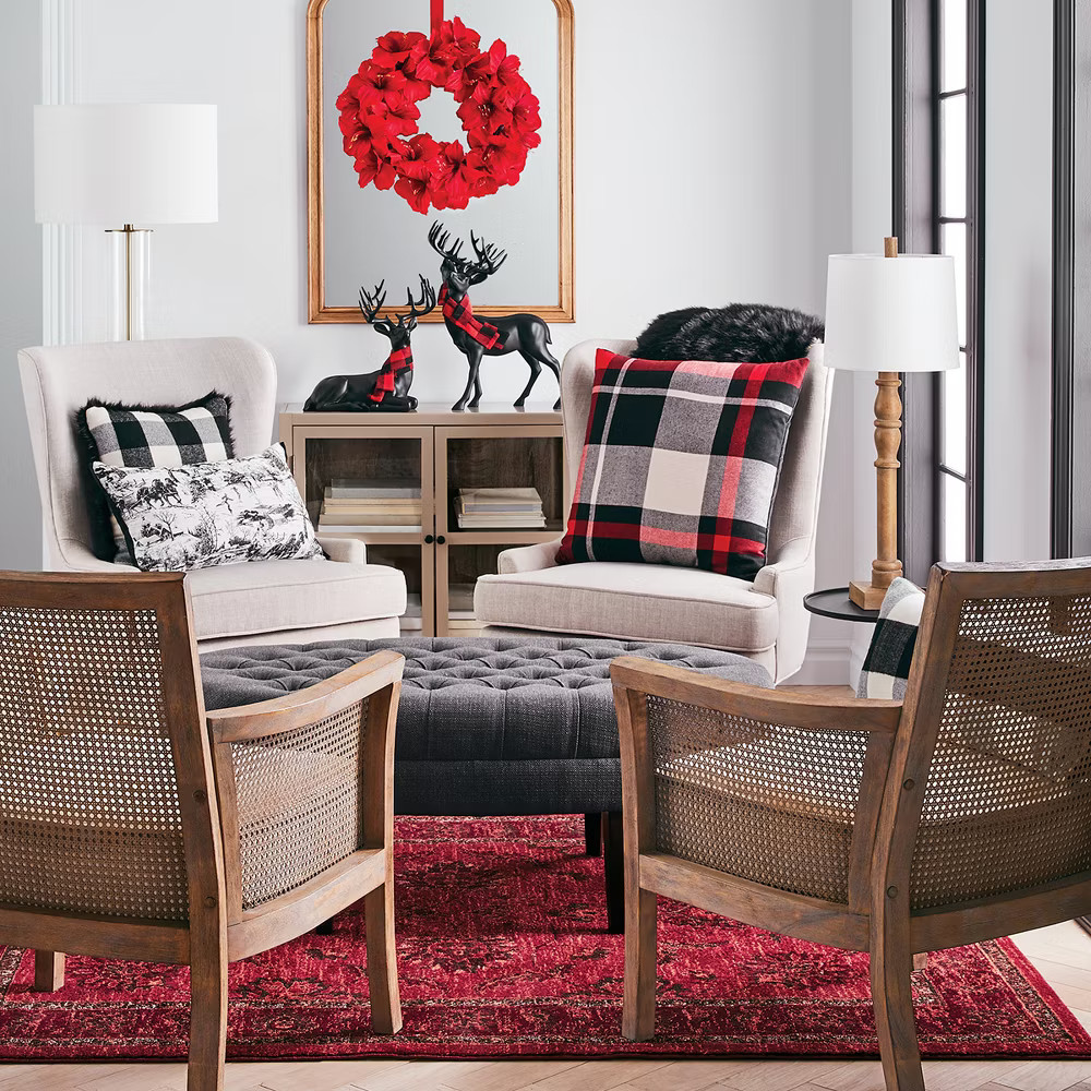 Londonberry Turned Accent Table Large Black – Threshold