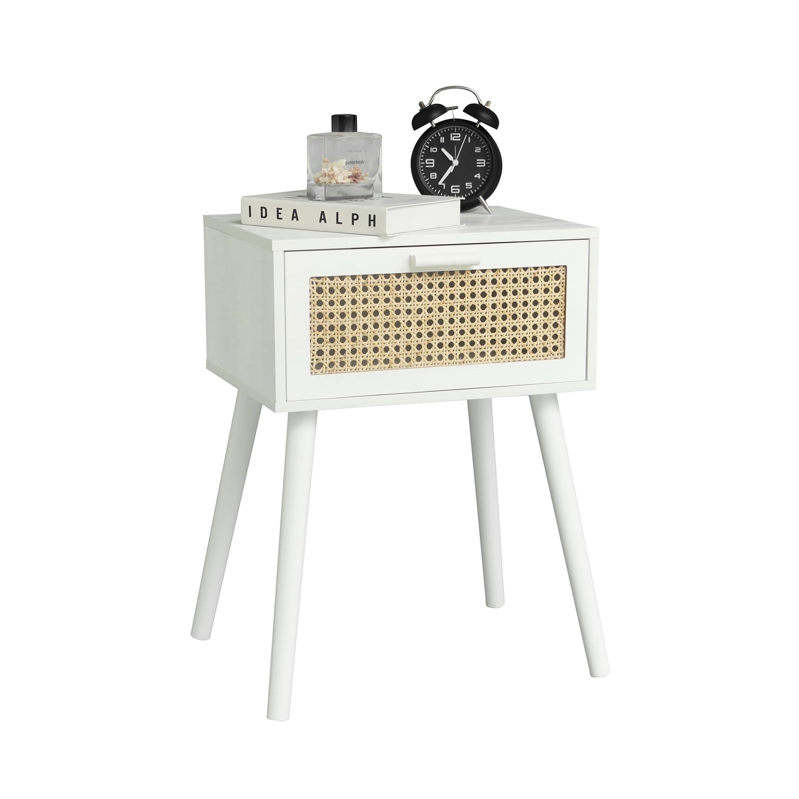 AWASEN White Rattan 12 inches x 15.8 x 22 inches,