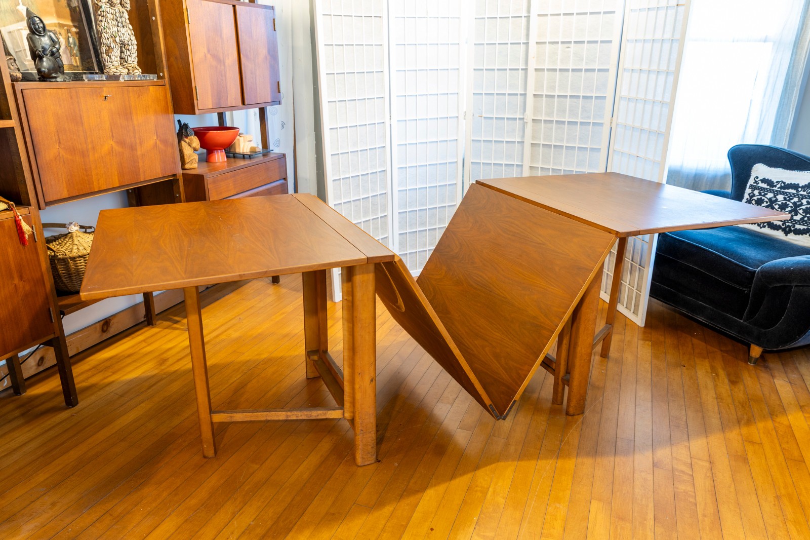 Iconic Signed Original Bruno Mathsson Maria Flap Table
