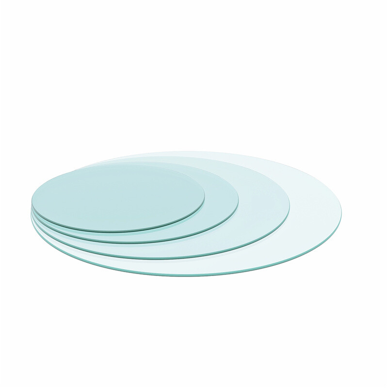 20″-36″ Round Tempered Glass Table Top 1/4” Inch Thick Round Polished Edge